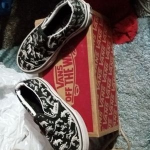 Kids toddlers 10.5 vans slip on shoes